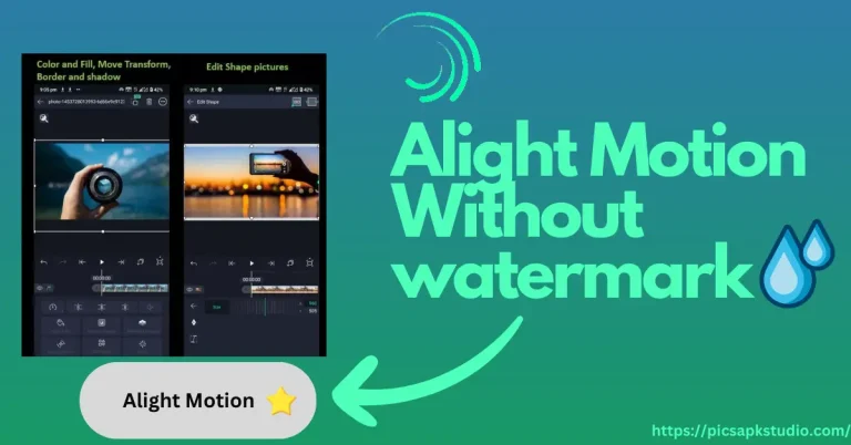 Alight Motion Without Watermark Download Latest Version