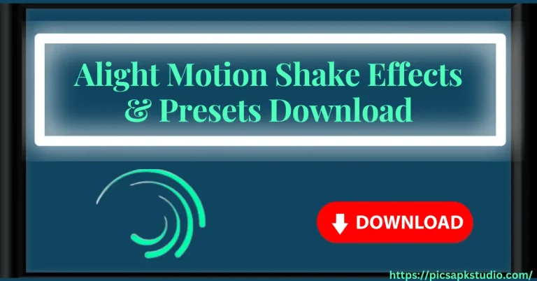 Alight Motion Shake Effect & Presents Download without watermark